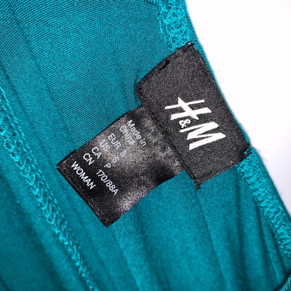 H&M Turquoise Tank top (camisole) (S) - Picture 5 of 5